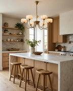 Grevola Alabaster Candelabra Chandelier, product view 13