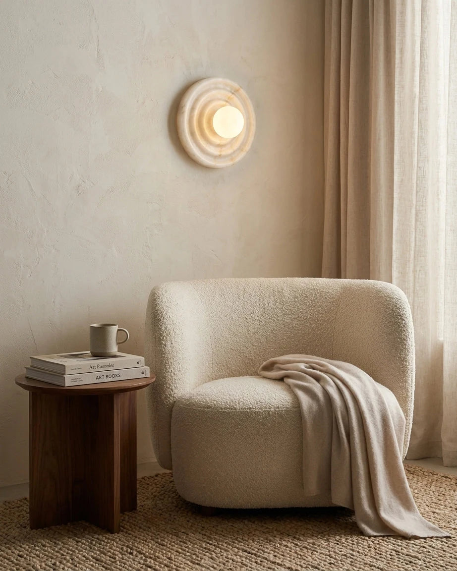 Grove Alabaster Wall Sconce, product view 9