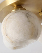 Hailie Five-Light Alabaster Flush Mount, product view 14
