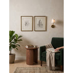 Hammered-Metal Alabaster Wall Sconce, product view 14