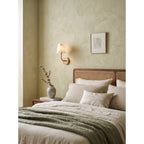Hammered-Metal Alabaster Wall Sconce, product view 15