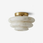 Honeylite Alabaster Flush Mount, product view 1