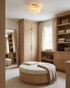 Honeylite Alabaster Flush Mount, product view 7