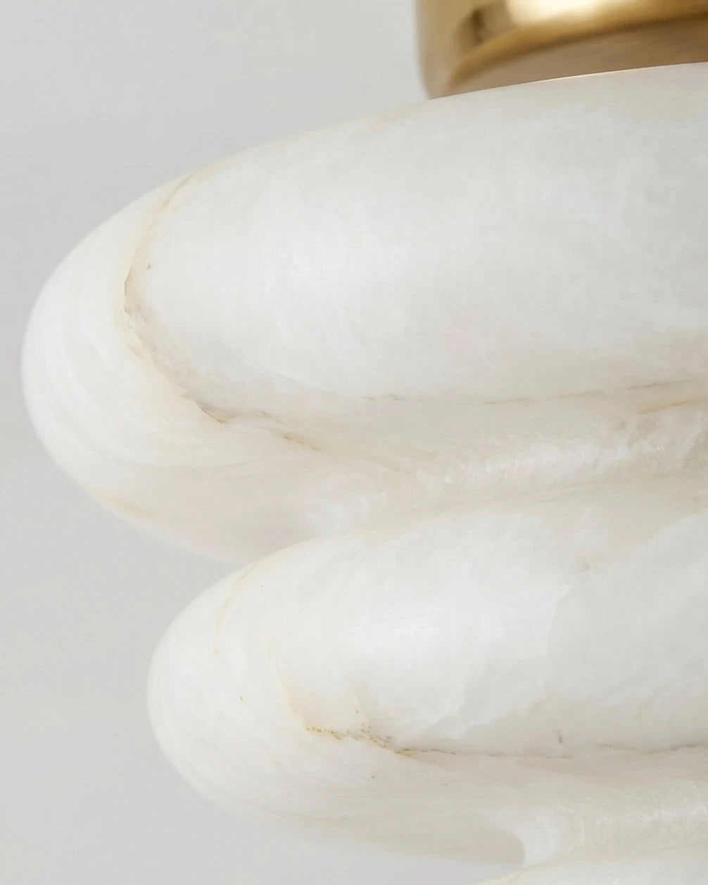 Honeylite Alabaster Flush Mount, product view 11