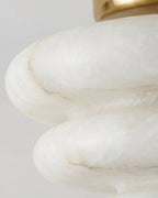 Honeylite Alabaster Flush Mount, product view 11