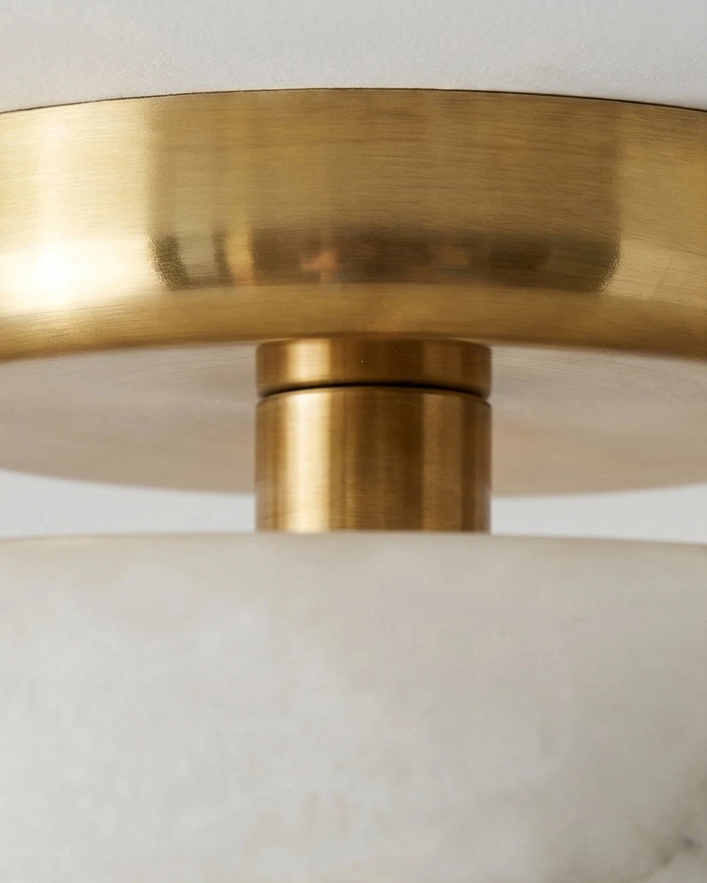 Honeylite Alabaster Flush Mount, product view 12