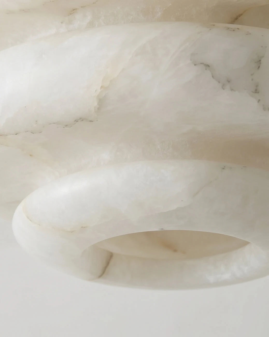 Honeylite Alabaster Flush Mount, product view 13