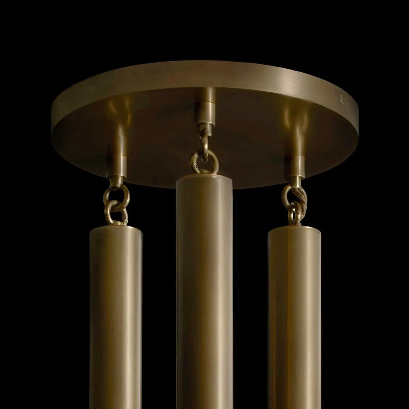 Horsehair 9-Light Pendant close-up detail