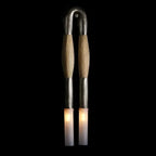 Horsehair Sconce Solid Brass 30''H