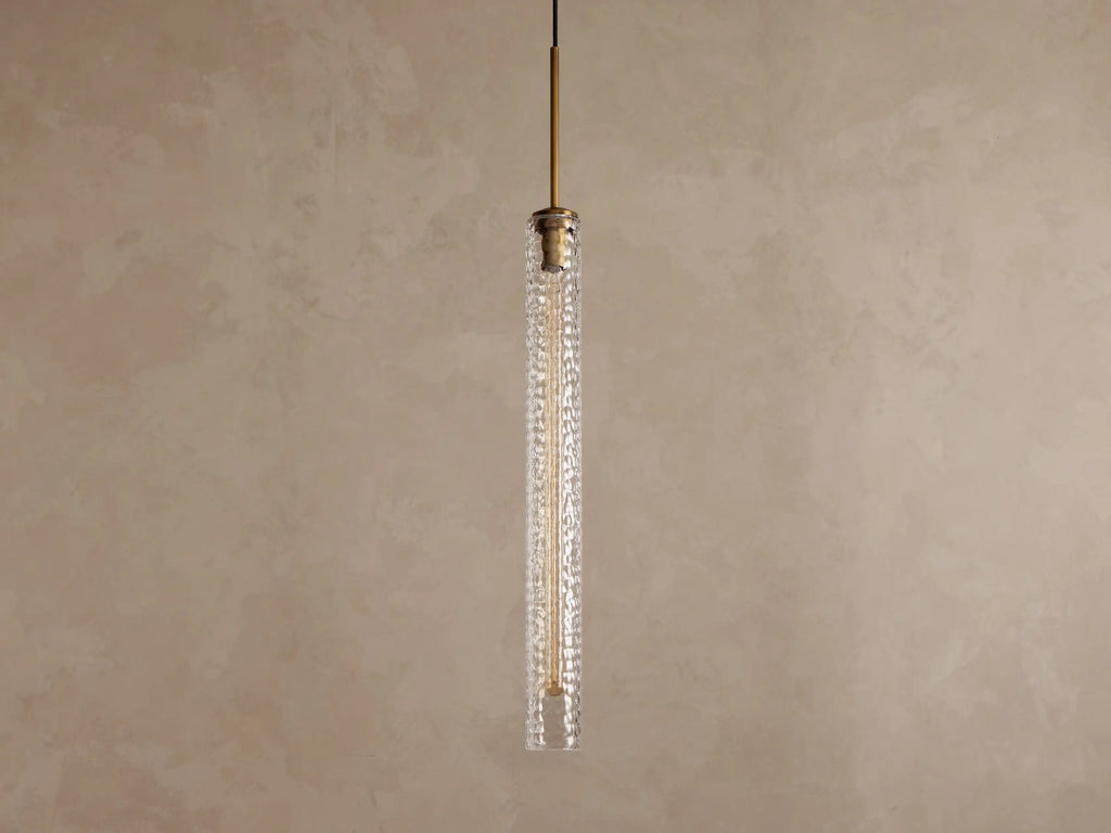 Colgante de cristal martillado Colleena