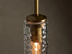 Colgante de cristal martillado Colleena
