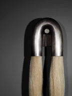 Horsehair Sconce Solid Brass 30''H