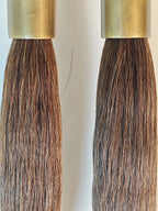 Horsehair Sconce Solid Brass 30''H