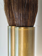 Horsehair Sconce Solid Brass 30''H