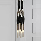 Horsehair Solid Brass Pendant  60''H