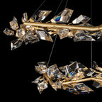 Foret 20 Light 55 inch Pendant Ceiling Light by Bling Lighting Studio