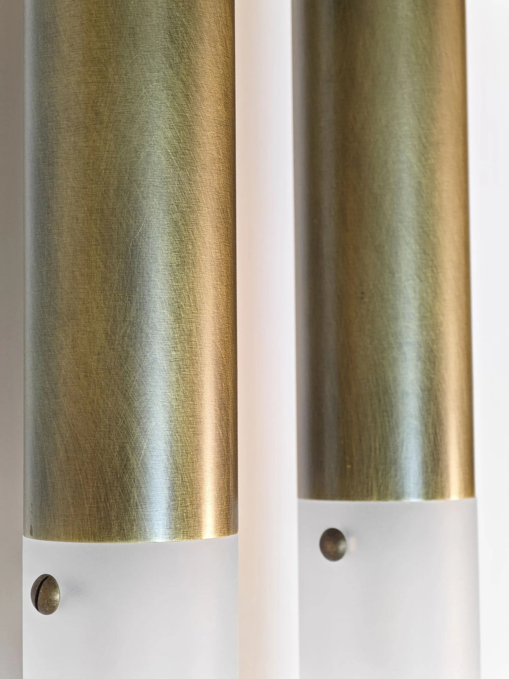 Horsehair Sconce Solid Brass 30''H