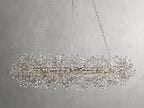 Fiore Oval Chandelier by Bling Lighting Studio