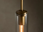 Colgante de cristal estriado Colleena