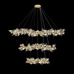 Foret 35 Light 71 inch Pendant Ceiling Light by Bling Lighting Studio
