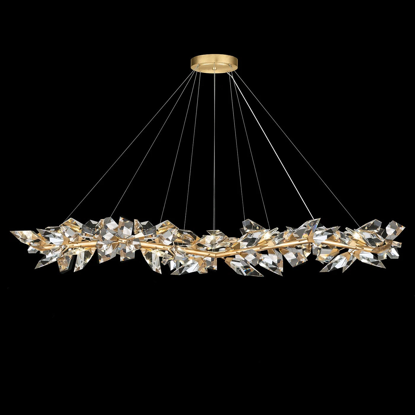 Foret 15 Light 71 inch Pendant Ceiling Light by Bling Lighting Studio