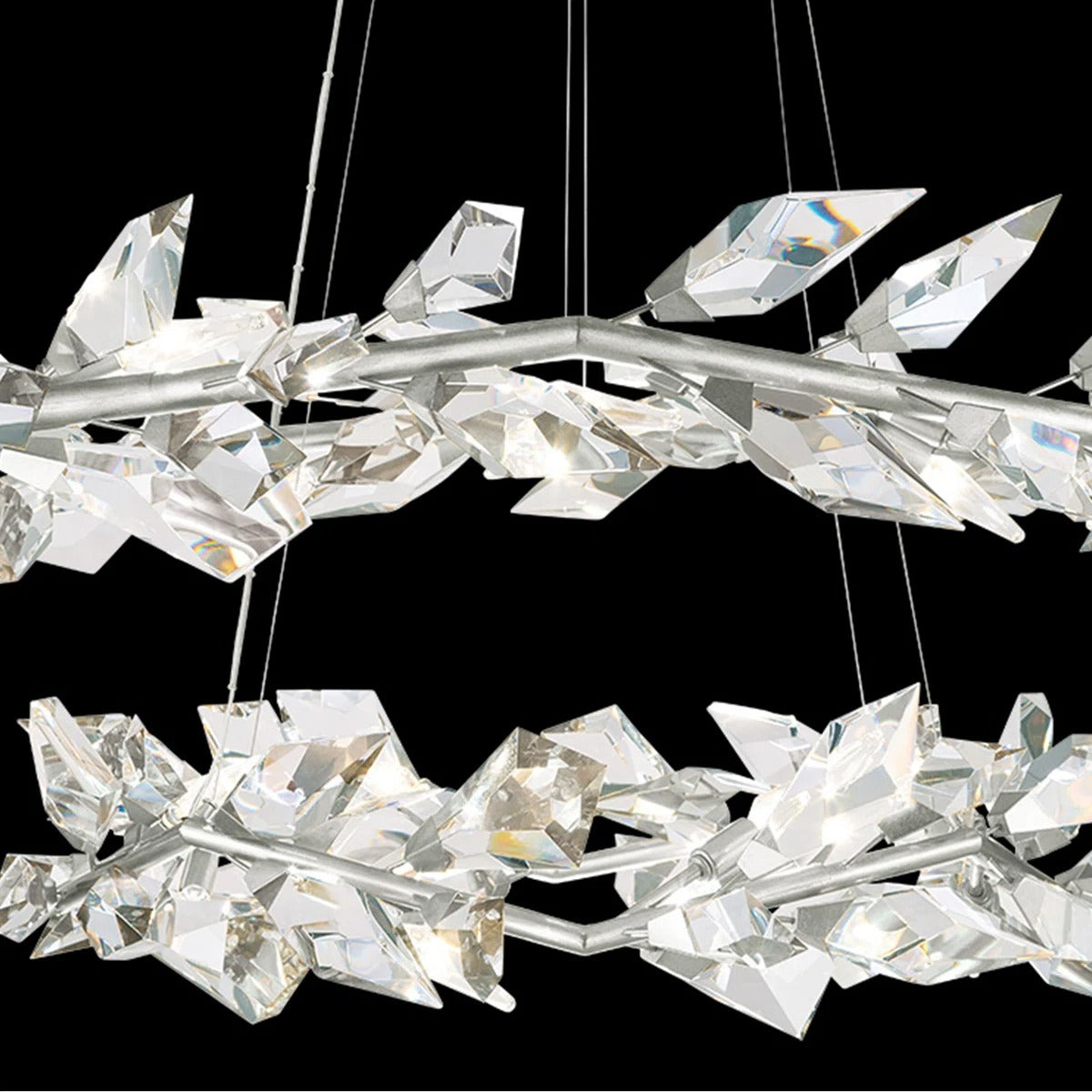 Foret 20 Light 55 inch Pendant Ceiling Light by Bling Lighting Studio