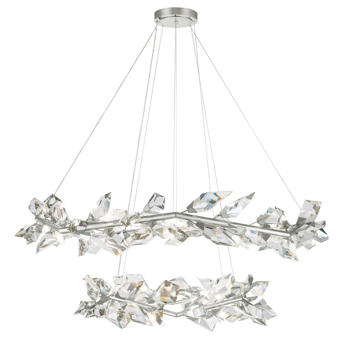 Foret 20 Light 55 inch Pendant Ceiling Light by Bling Lighting Studio
