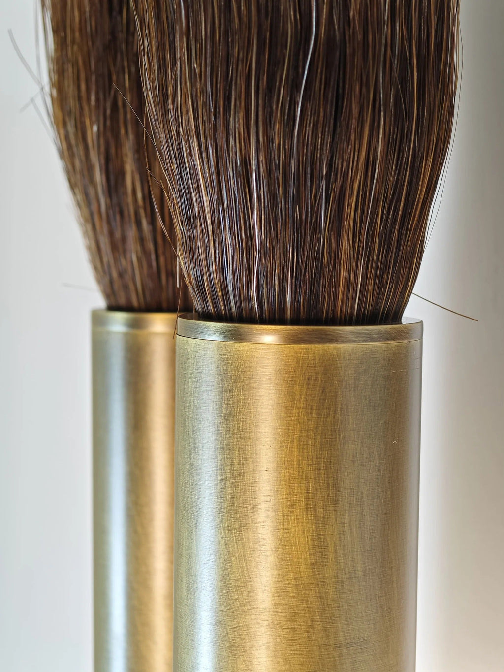 Horsehair Solid Brass Pendant  60''H
