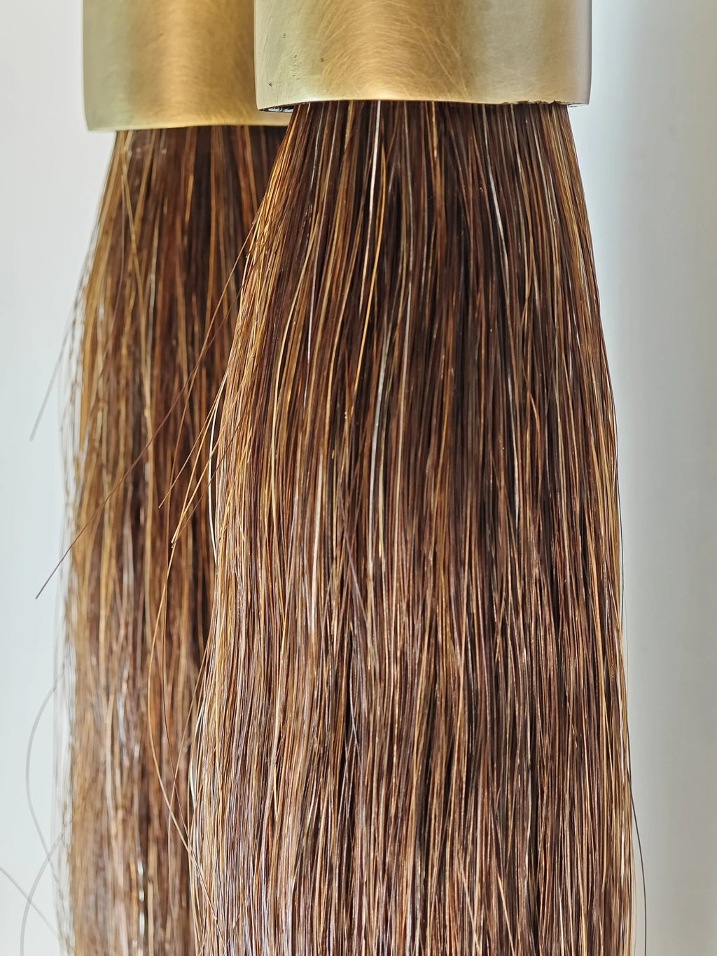 Horsehair Solid Brass Pendant  60''H