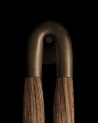 Horsehair Sconce Solid Brass 30''H