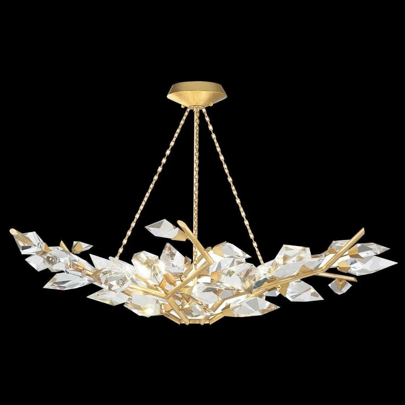 Foret 6 Light 46.5 inch Pendant Ceiling Light by Bling Lighting Studio