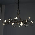 Black Branch Copper Tree Chandelier by Bling Lighting Studio
