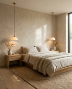 Kikyo Alabaster Pendant Light, product view 3