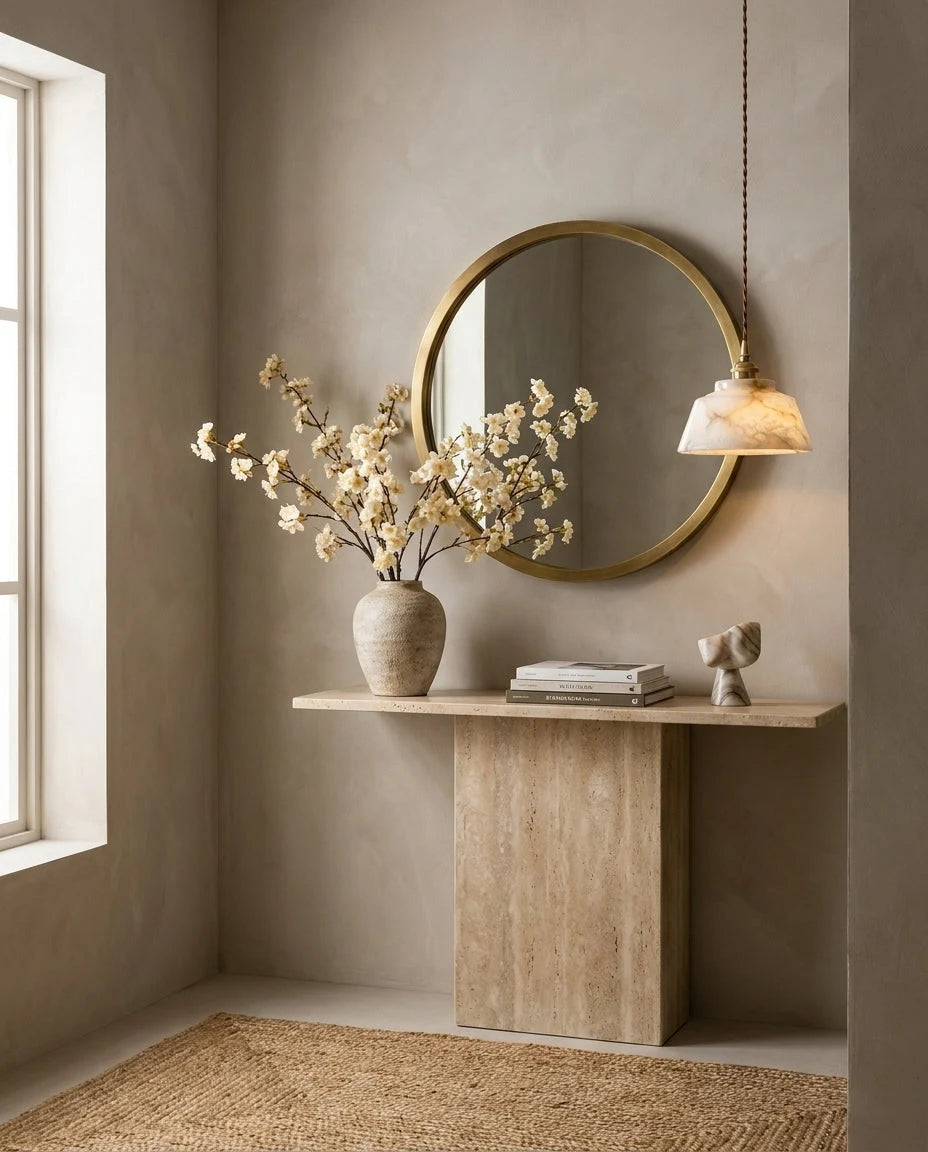 Kikyo Alabaster Pendant Light, product view 8