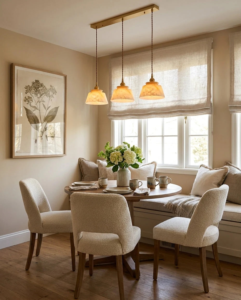 Kikyo Alabaster Pendant Light, product view 14