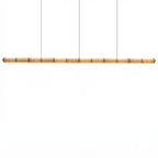 Linear Alabaster LED Chandelier by Bling Lighting Studio