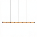 Linear Alabaster LED Chandelier by Bling Lighting Studio