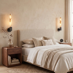 Linear Cylindrical Alabaster Wall Sconce by Bling Lighting Studio