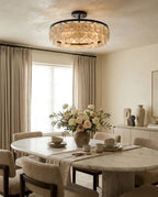 Lunavera Alabaster Disc Flush Mount, product view 3