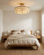 Lunavera Alabaster Disc Flush Mount, product view 6