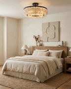 Lunavera Alabaster Disc Flush Mount, product view 7