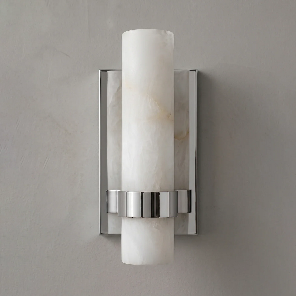 Luxury Alabaster Wall Sconce by Bling Lighting Studio
