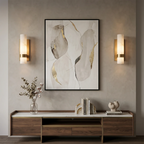 Luxury Alabaster Wall Sconce by Bling Lighting Studio