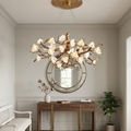 Magnolia Luxury Floral Branch Chandelier by Bling Lighting Studio