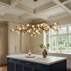 Magnolia Luxury Floral Branch Chandelier by Bling Lighting Studio
