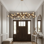 Magnolia Luxury Floral Branch Chandelier by Bling Lighting Studio