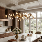 Magnolia Luxury Floral Branch Chandelier by Bling Lighting Studio