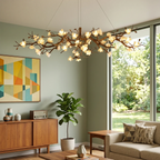 Magnolia Luxury Floral Branch Chandelier by Bling Lighting Studio