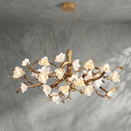 Magnolia Luxury Floral Branch Chandelier by Bling Lighting Studio
