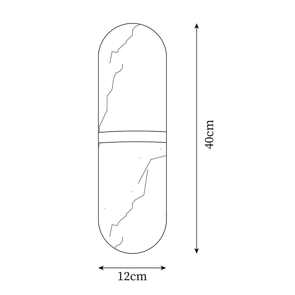 Marmo Alabaster Wall Lamp, product view 5